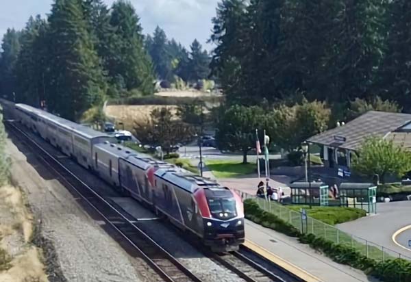 Amtrak Coast Starlight 11 from Seattle to Los Angeles